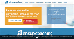 Desktop Screenshot of linkup-coaching.com