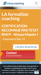 Mobile Screenshot of linkup-coaching.com